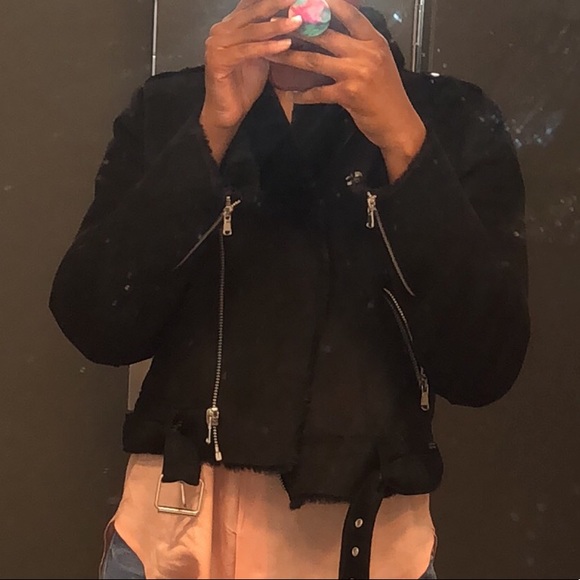 ZARA | Faux Suede Jacket - Picture 5 of 5